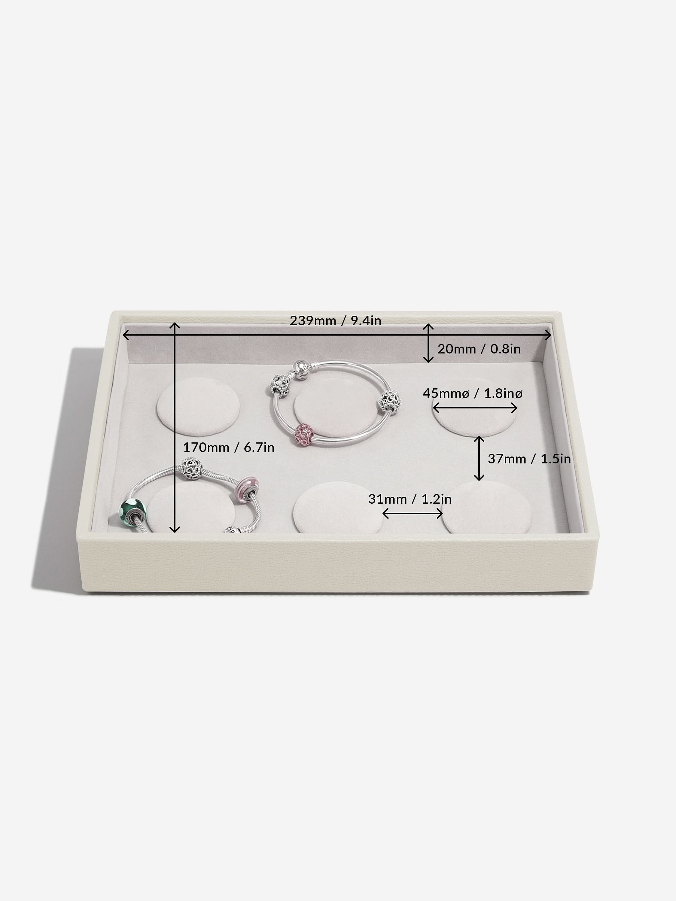 Stackers Armbandenlaag voor Klassieke Juwelendoos Havermout - Mystackers