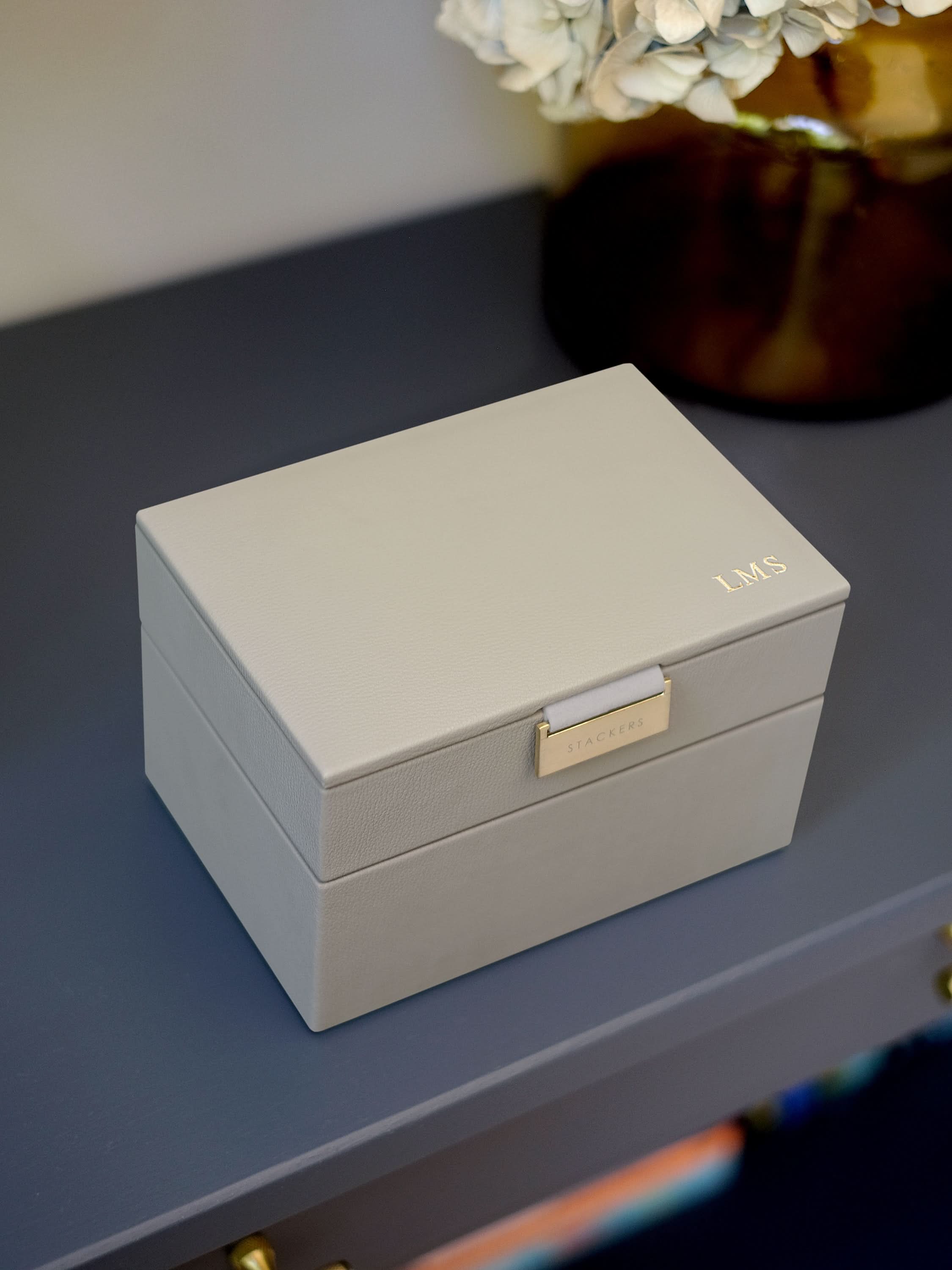 Stackers Mini Juwelendoos Set van 2 Havermout - Mystackers