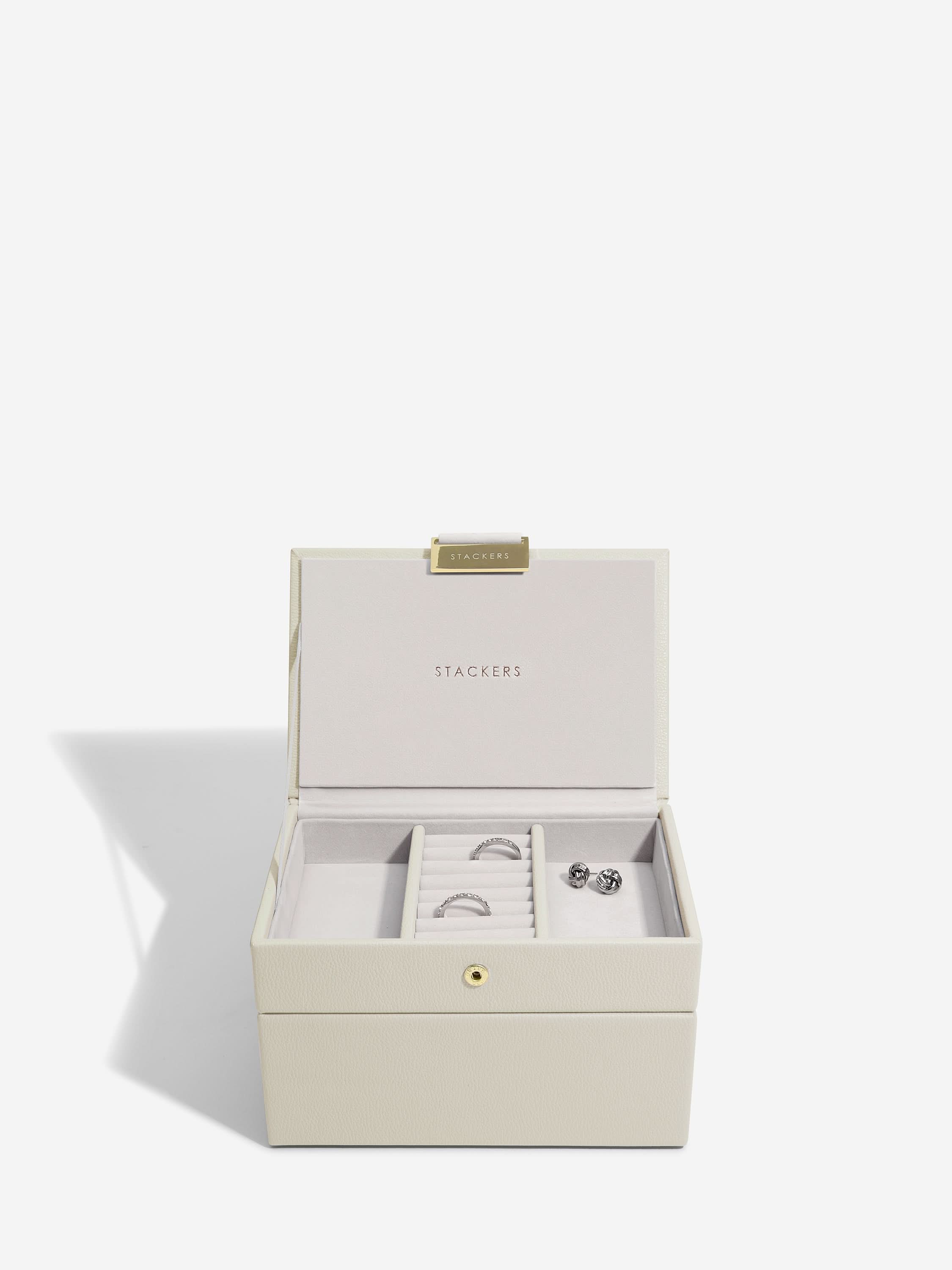 Stackers Mini Juwelendoos Set van 2 Havermout - Mystackers