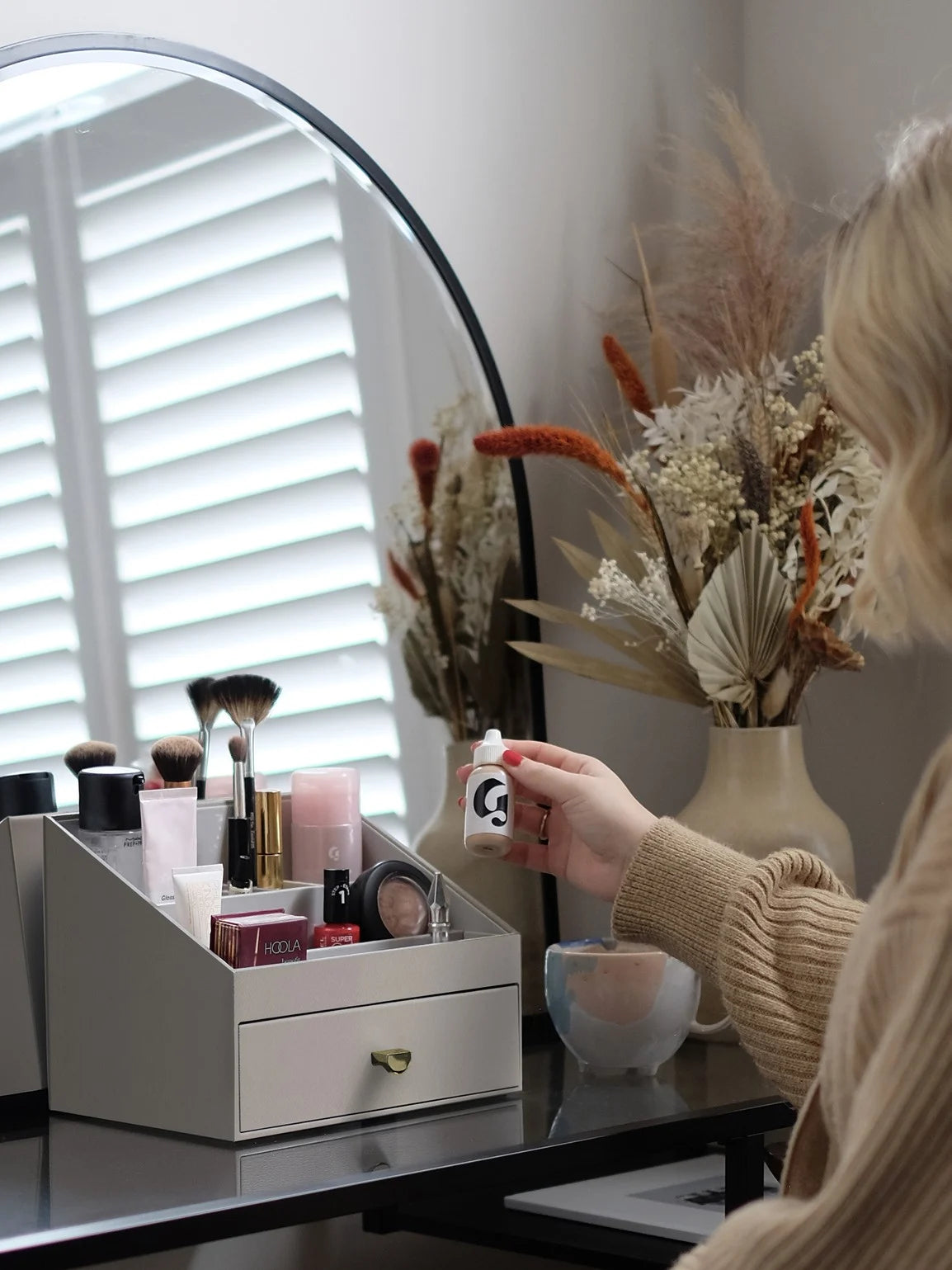 Stackers Makeup Organizer Taupe - Mystackers