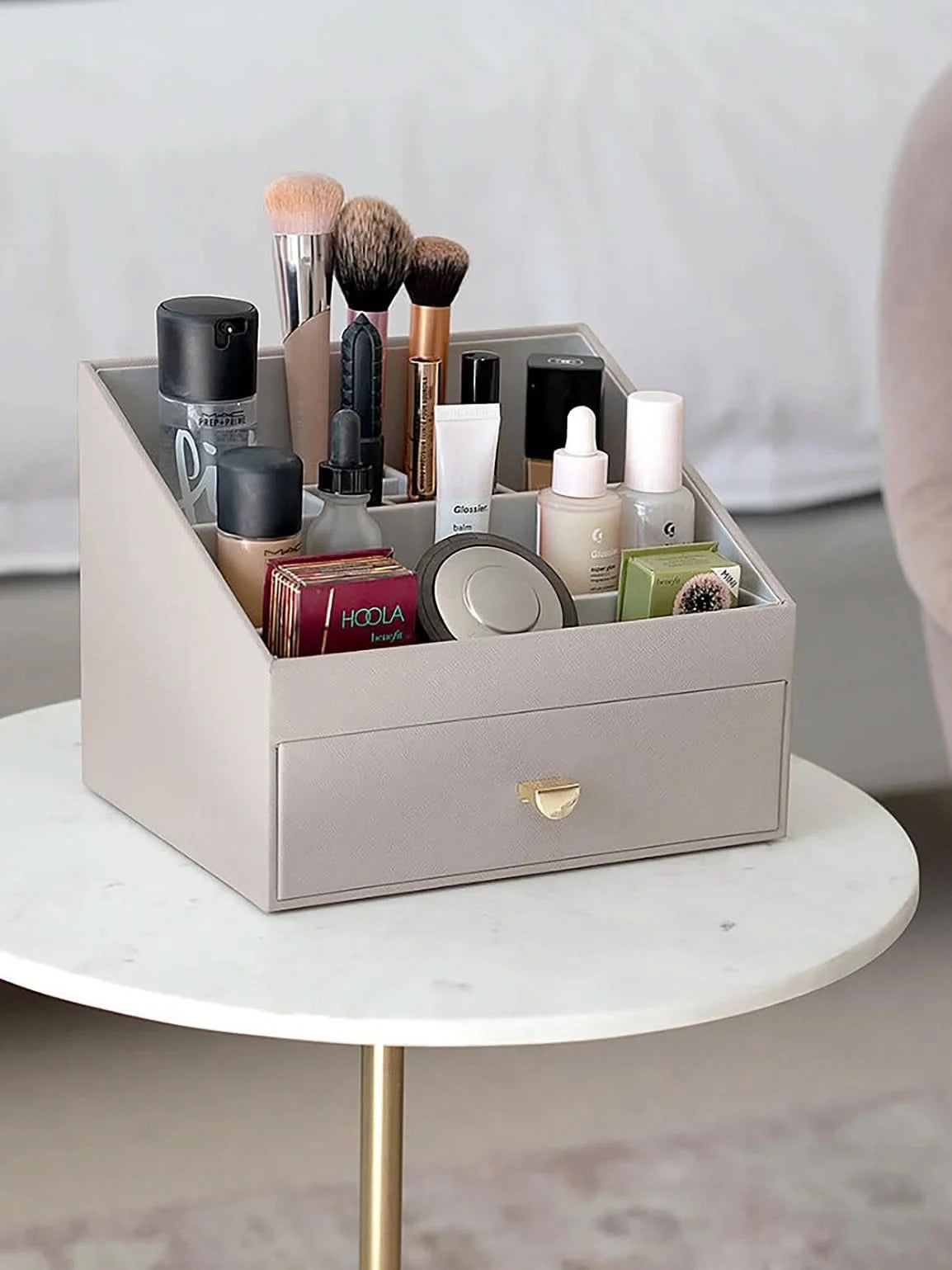 Stackers Makeup Organizer Taupe - Mystackers