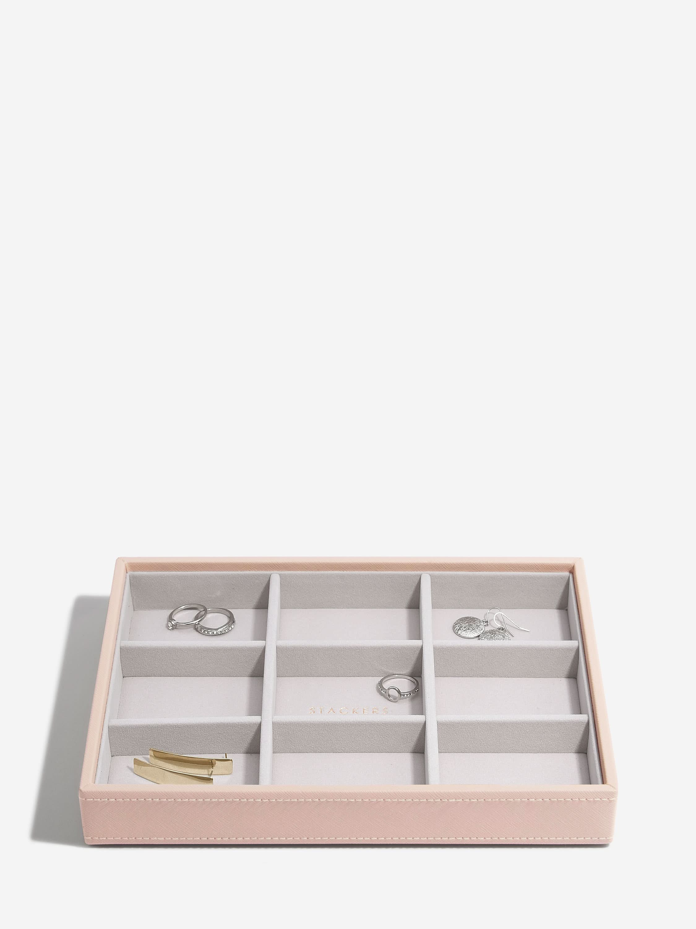 Stackers standaard Sieradenlaag voor Klassieke Juwelendoos Roze - Mystackers