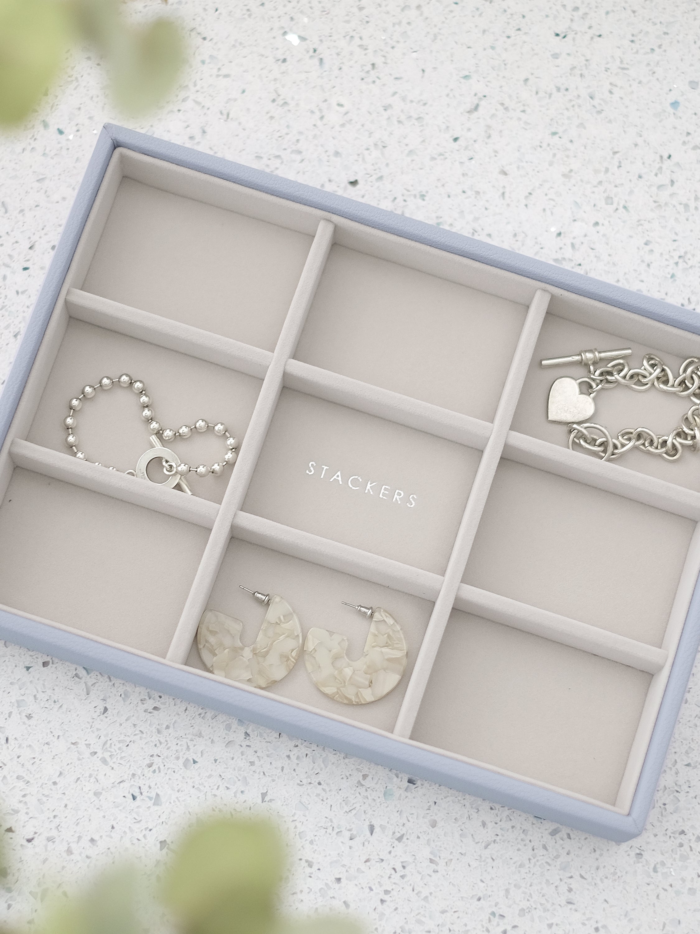 Stackers compartiment standard pour boîte à bijoux classique lavande
