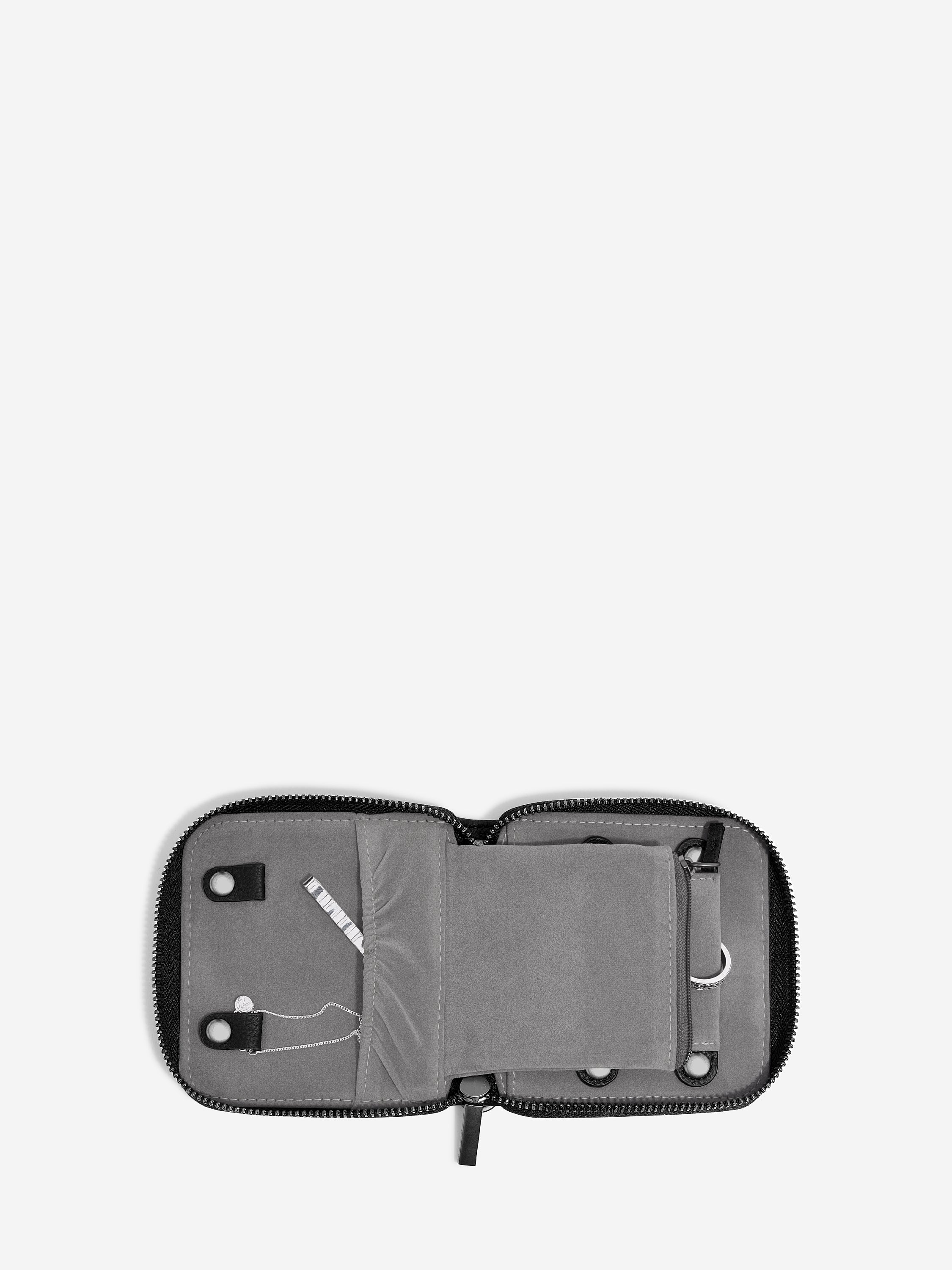 Stackers Compact Jewellery Roll Black