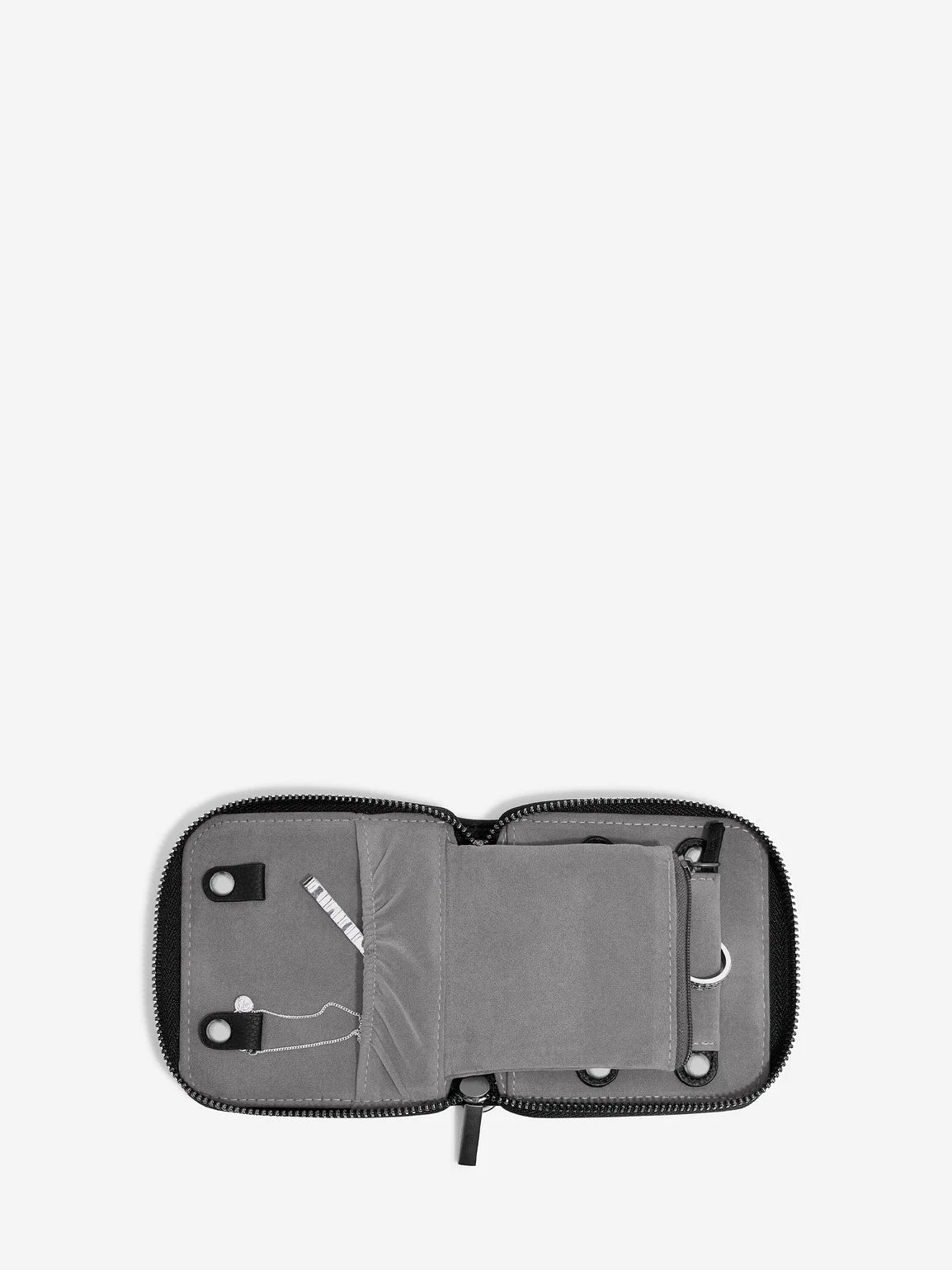 Stackers Compact Jewellery Roll Zwart - Mystackers