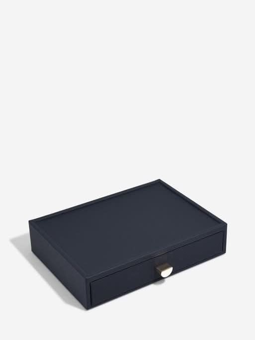 Stackers Halskettingenlade voor Klassieke Display Juwelendoos Marineblauw - Mystackers