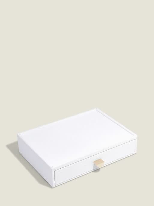 Stackers Halskettingenlade voor Klassieke Display Juwelendoos Wit - Mystackers