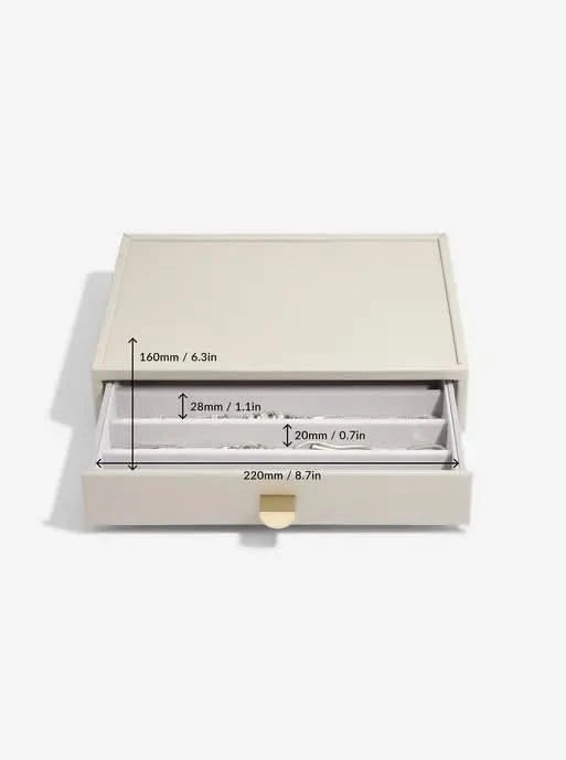 Stackers Klassieke Display Juwelendoos Set van 4 Havermout - Mystackers