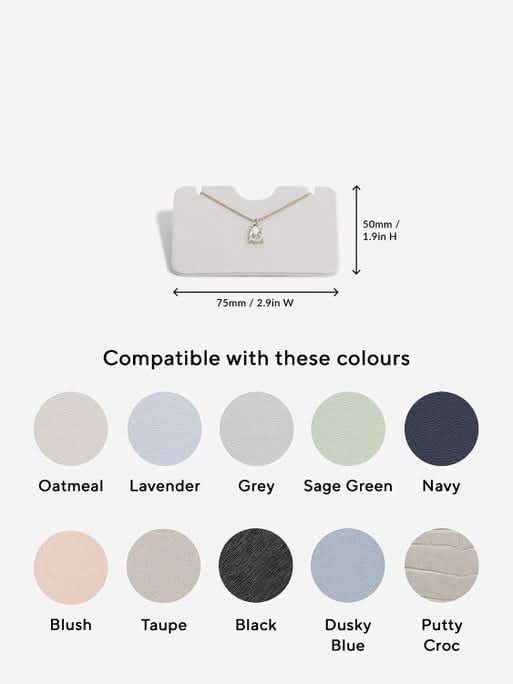 Stackers Halskettinghouder Grijs 3 stuks - Mystackers