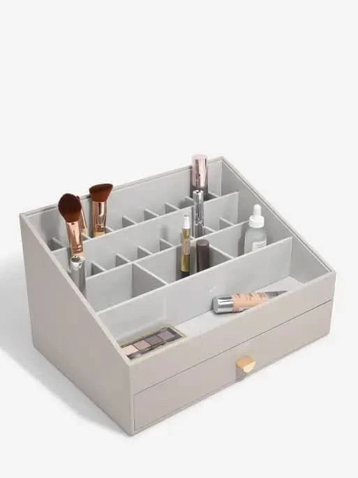 Stackers Supergrote Makeup Organizer Taupe - Mystackers