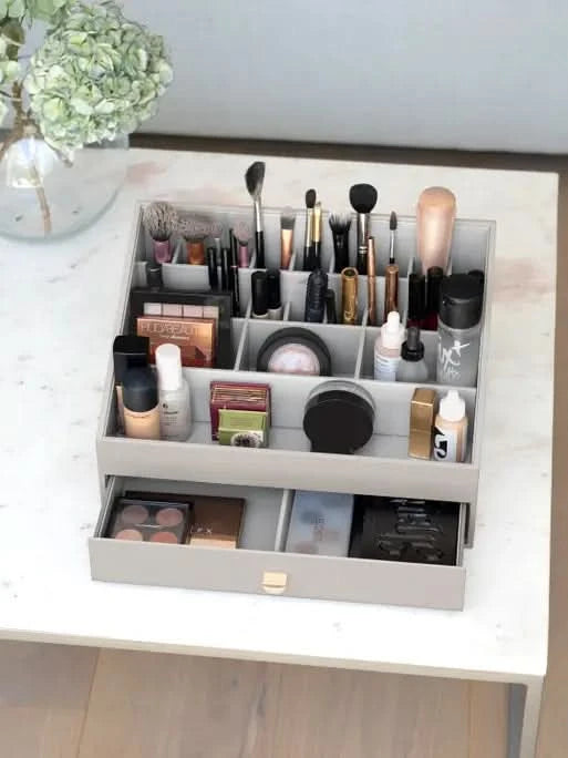 Stackers Supergrote Makeup Organizer Taupe - Mystackers