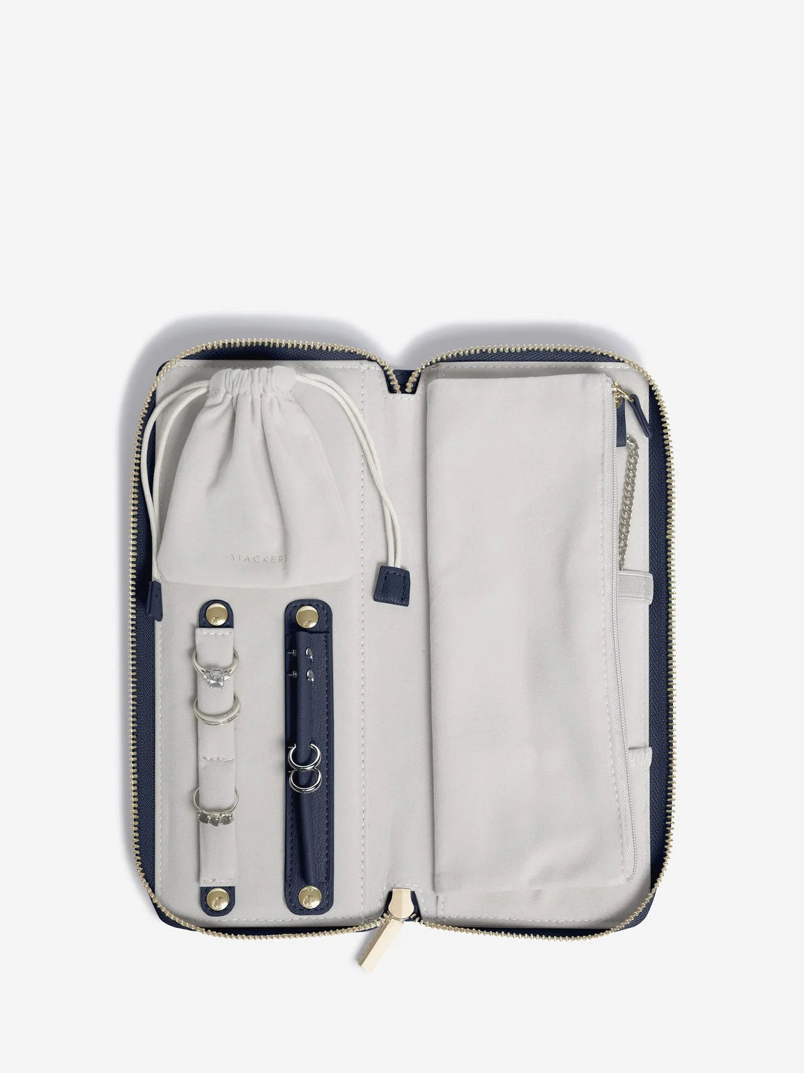 Stackers Jewellery Roll Marineblauw - Mystackers