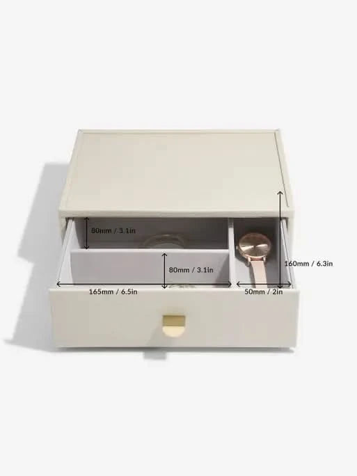 Stackers Klassieke Display Juwelendoos Set van 2 Havermout - Mystackers