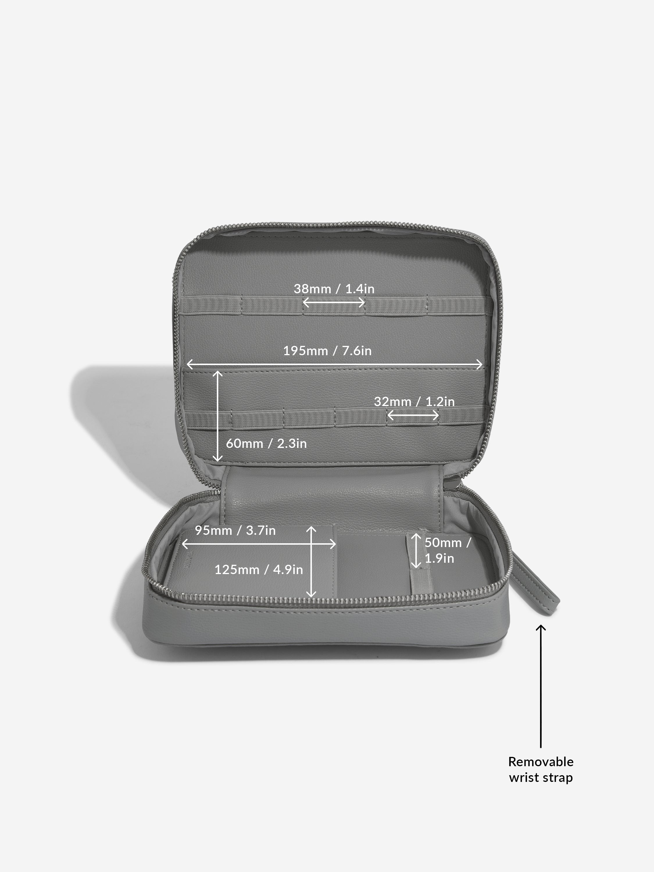 Stackers Stockage de câbles Gris Foncé