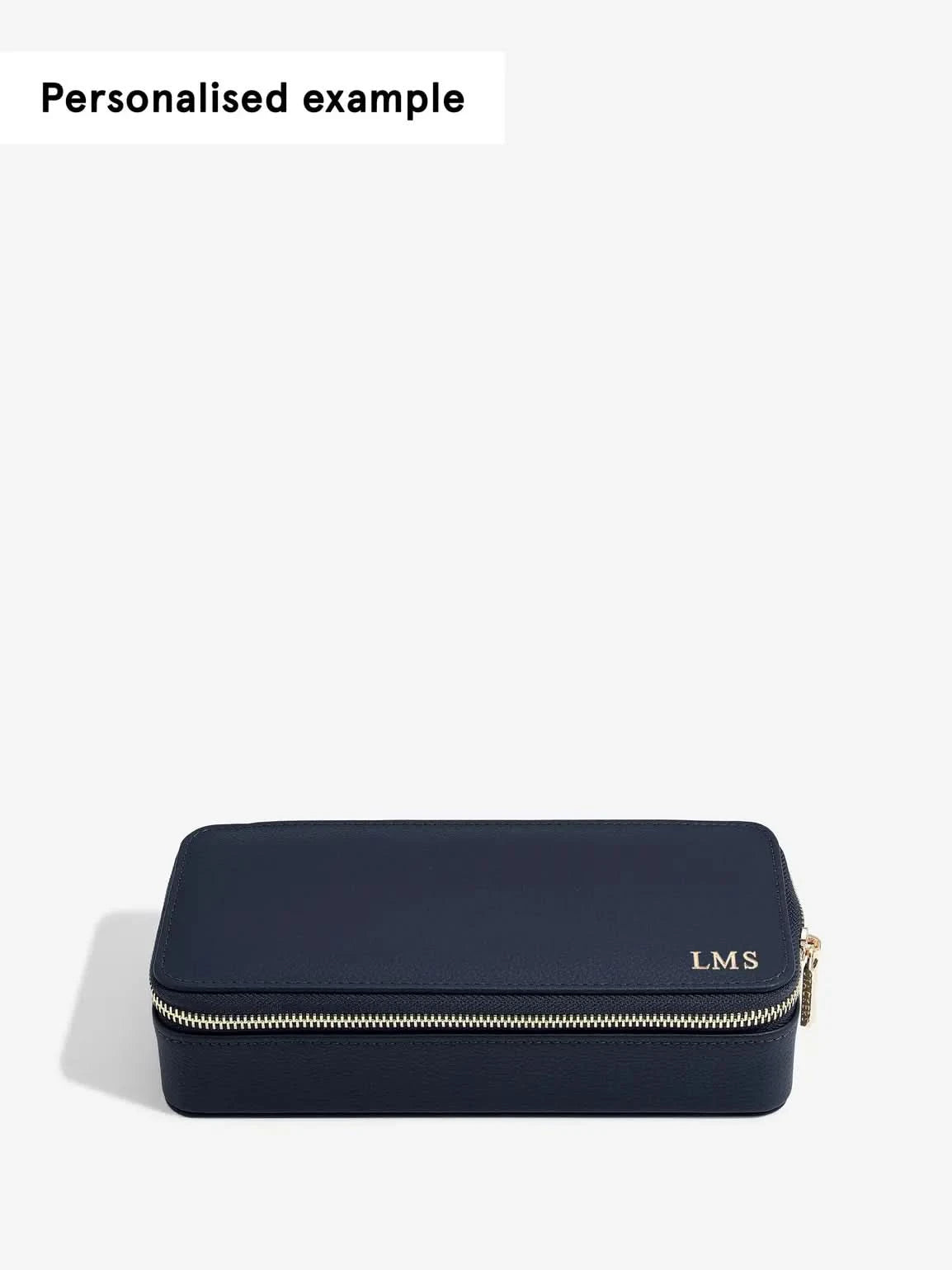 Stackers Medium Travel box Marineblauw - Mystackers