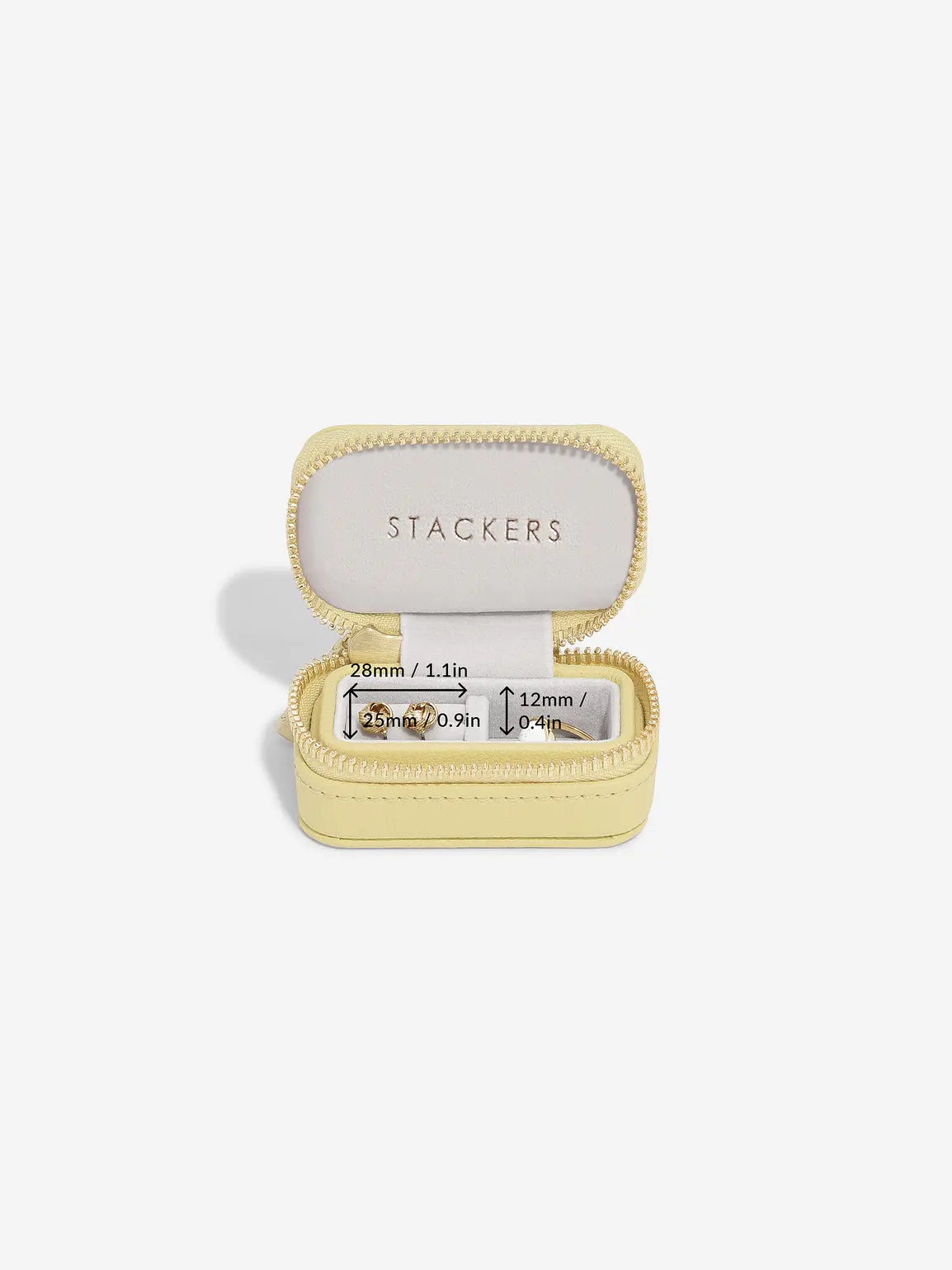 Stackers Petite Juwelendoosje Geel - Mystackers