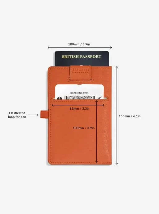 Stackers Paspoorthouder Oranje - Mystackers