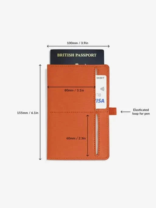 Stackers Paspoorthouder Oranje - Mystackers