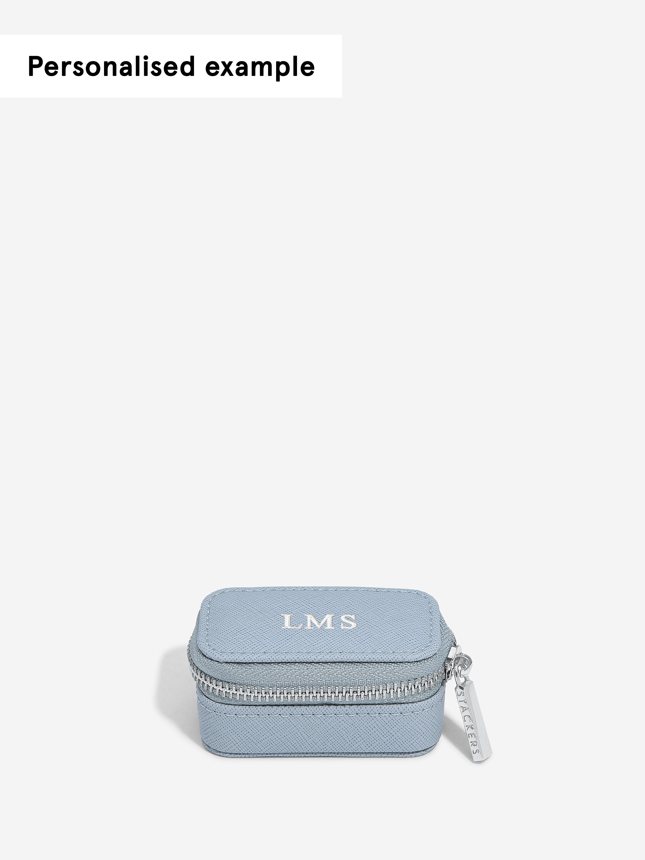 Stackers Petite Ring Box Blue