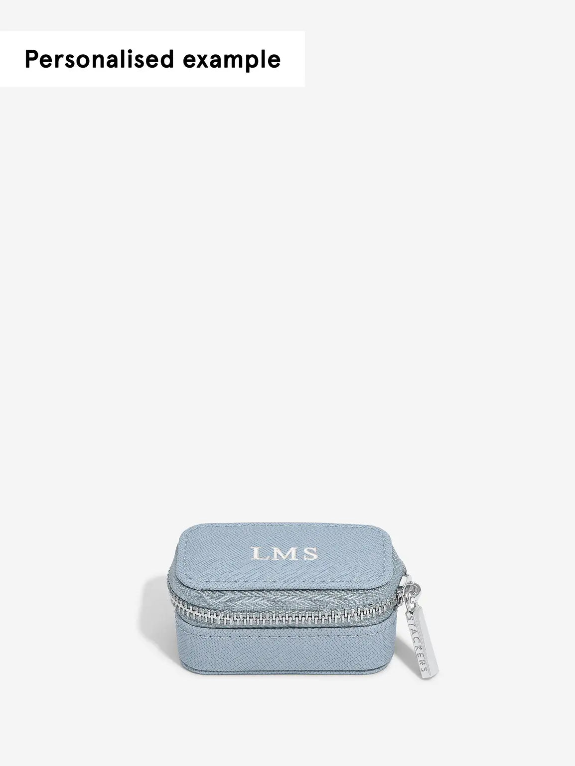 Stackers Petite Ringdoosje Blauw - Mystackers