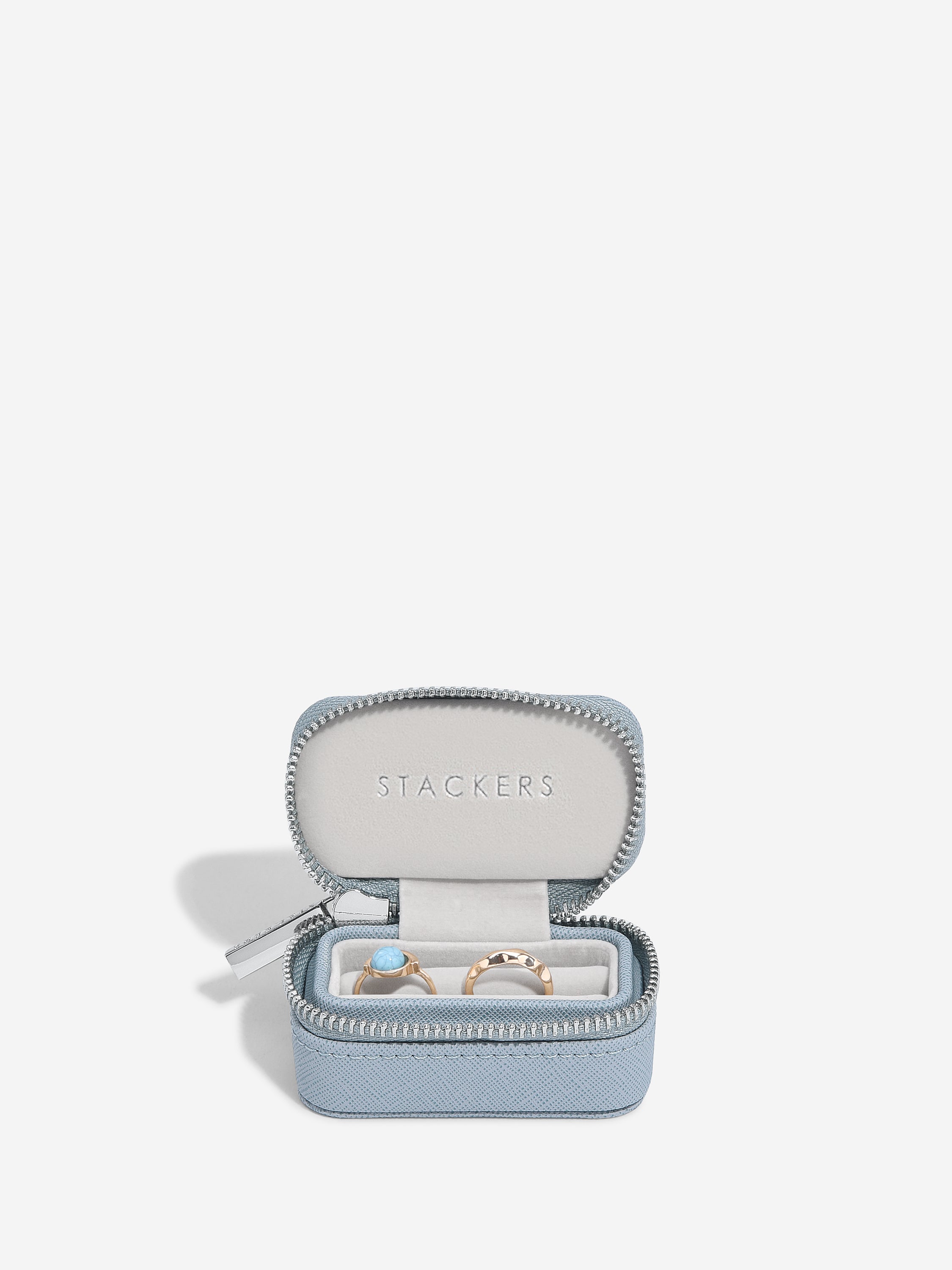 Stackers Petite Ring Box Blue
