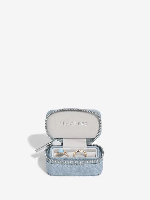 Stackers Petite Ringdoosje Blauw - Mystackers