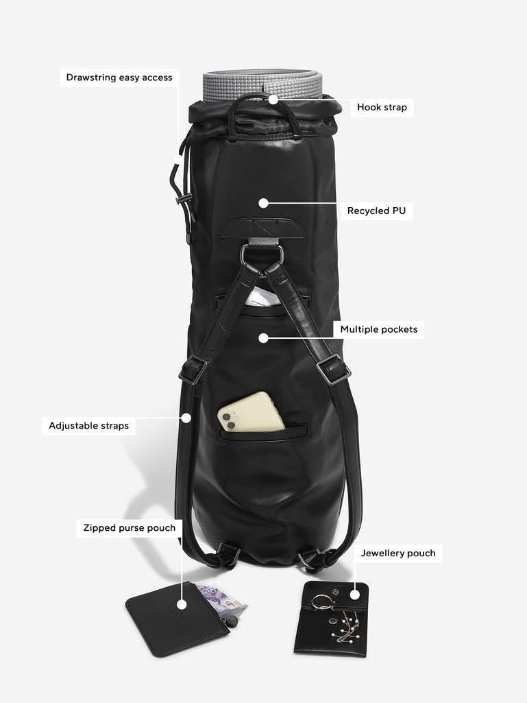 Stackers Yoga Bag Zwart - Mystackers