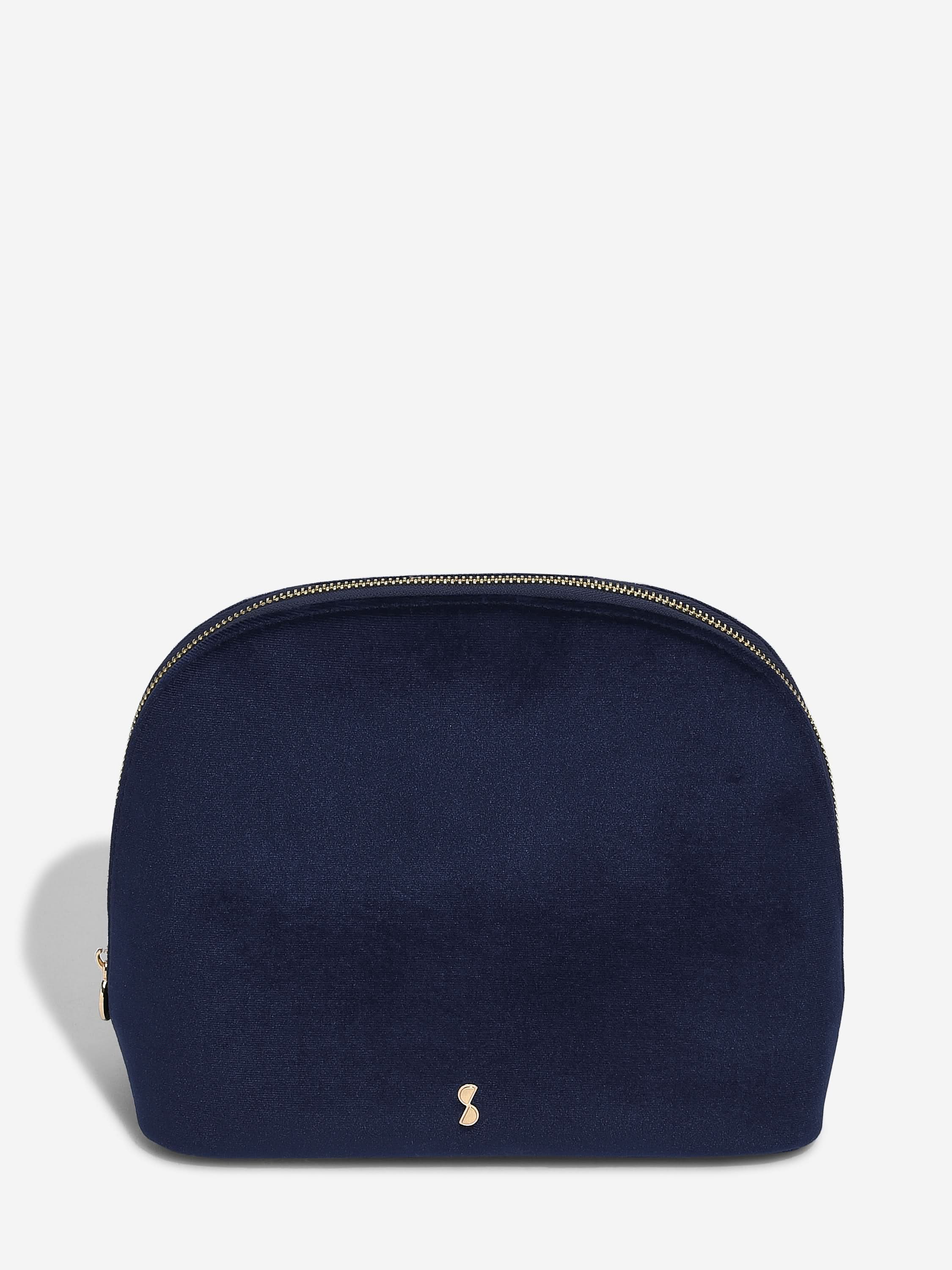 Stackers lot de deux trousses à maquillage Bleu marine