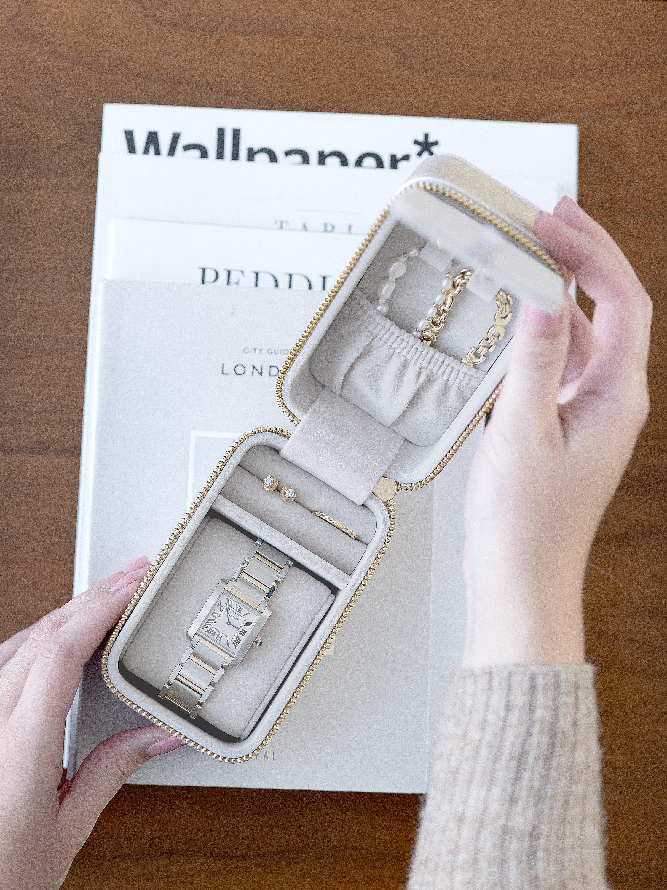 Stackers Horlogedoos Parelmoer