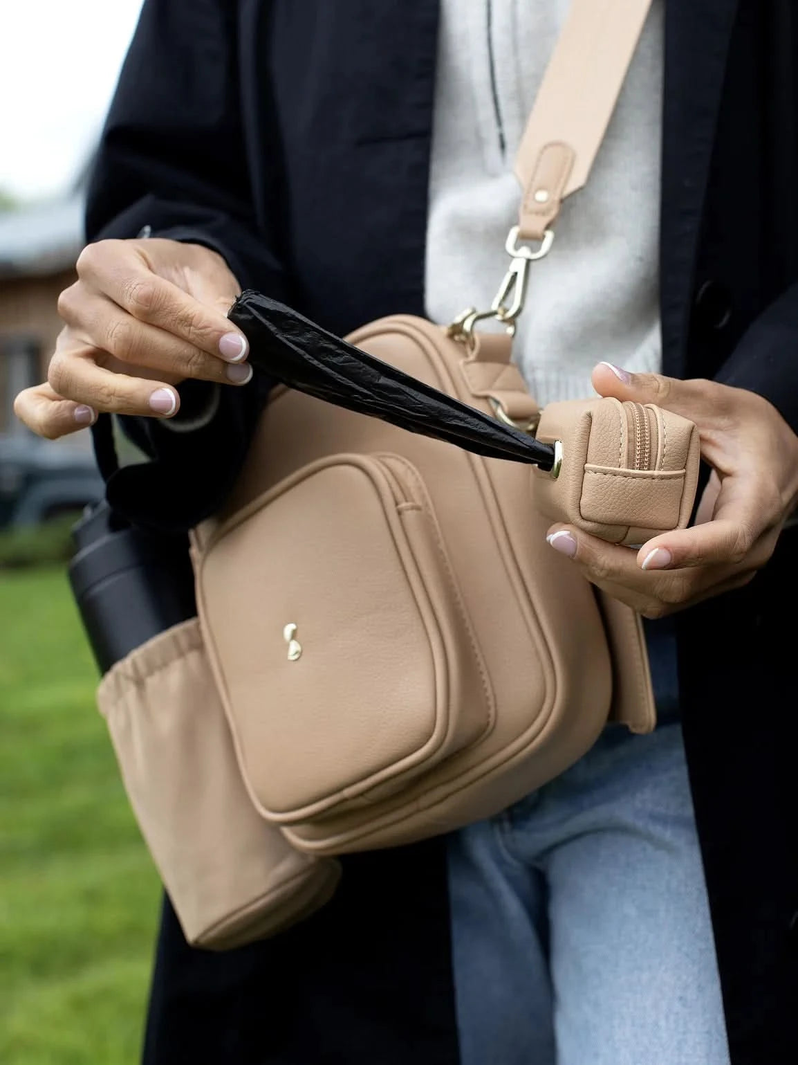 Stackers Hondenwandeltasje Camel - Mystackers