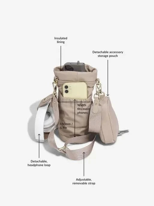 Stackers Flessentas van Gerecycled Nylon Mushroom - Mystackers