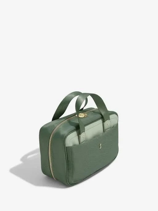 Stackers hangende Toilettas van Gerecycled Nylon Groen - Mystackers