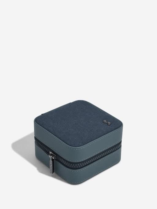 Stackers Horloge- & juwelenbox Blauw - Mystackers