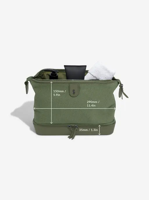 Stackers Toilettas Groen Canvas