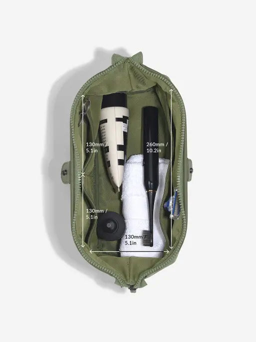 Stackers Toilettas Groen Canvas