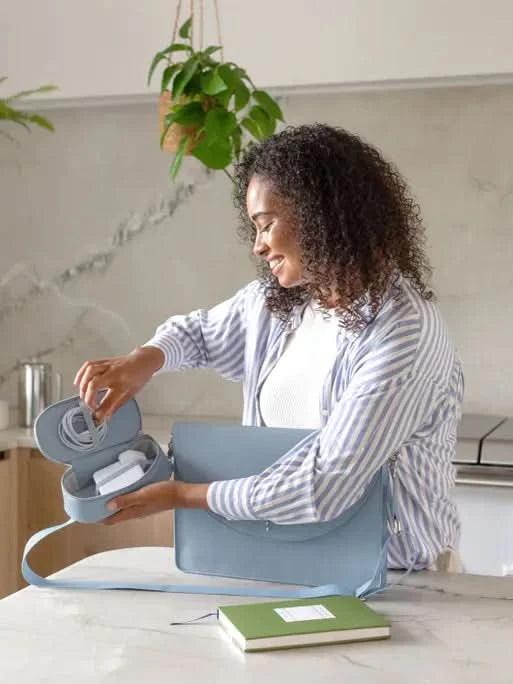 Stackers Oplaadpouch Blauw - Mystackers