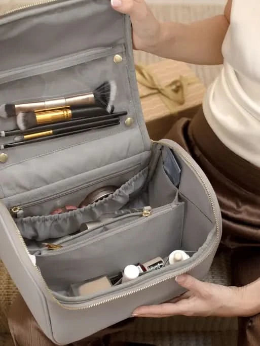 Stackers Grote Cosmeticacase Taupe - Mystackers