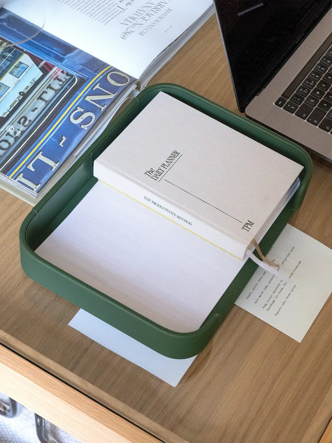 Stackers Bureau Organiser Set Smaragdgroen