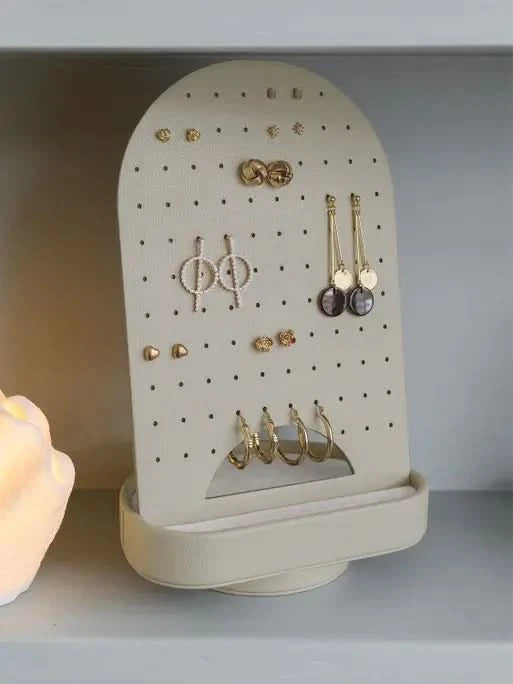 Stackers Porte-boucles d'oreilles rotatif Avoine & Lin