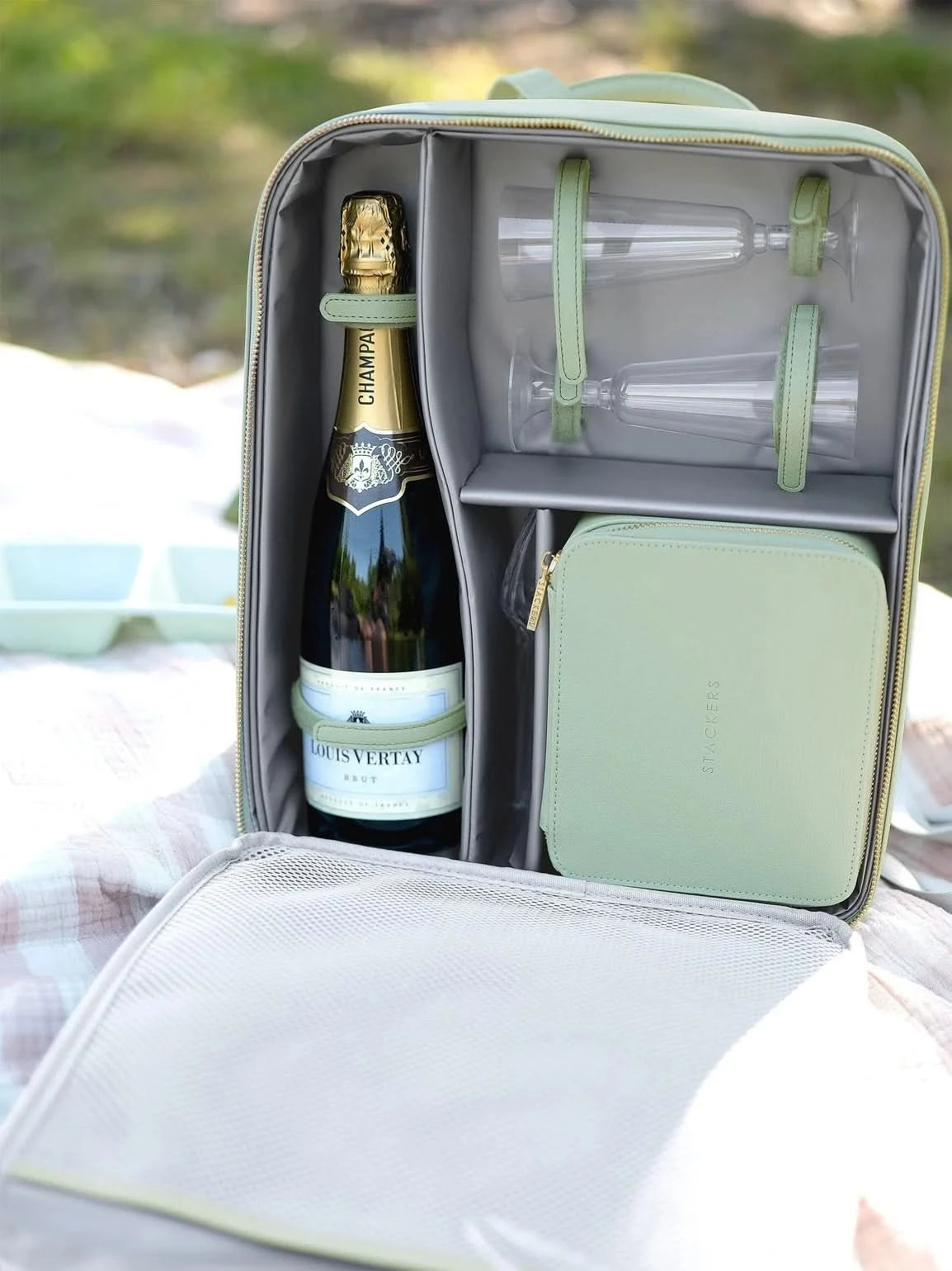 Stackers Picknicktas Saliegroen - Mystackers