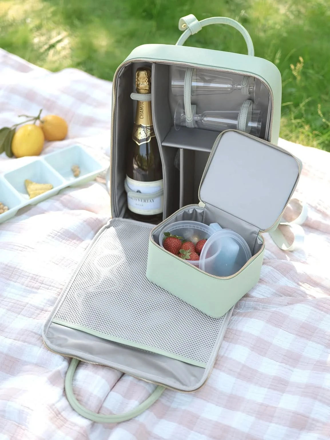 Stackers Picknicktas Saliegroen - Mystackers