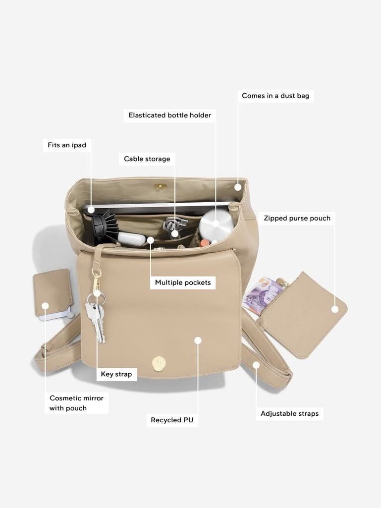 Stackers Kleine Rugzak Camel - Mystackers