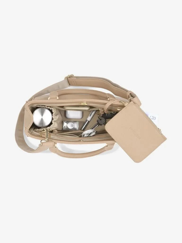 Stackers Kleine Handtas Camel - Mystackers