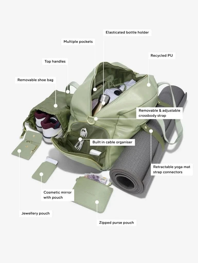 Stackers Gymtas Saliegroen - Mystackers