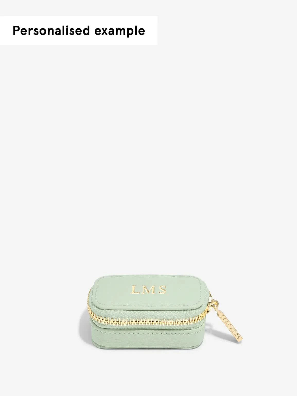 Stackers Petite Juwelendoosje Saliegroen - Mystackers