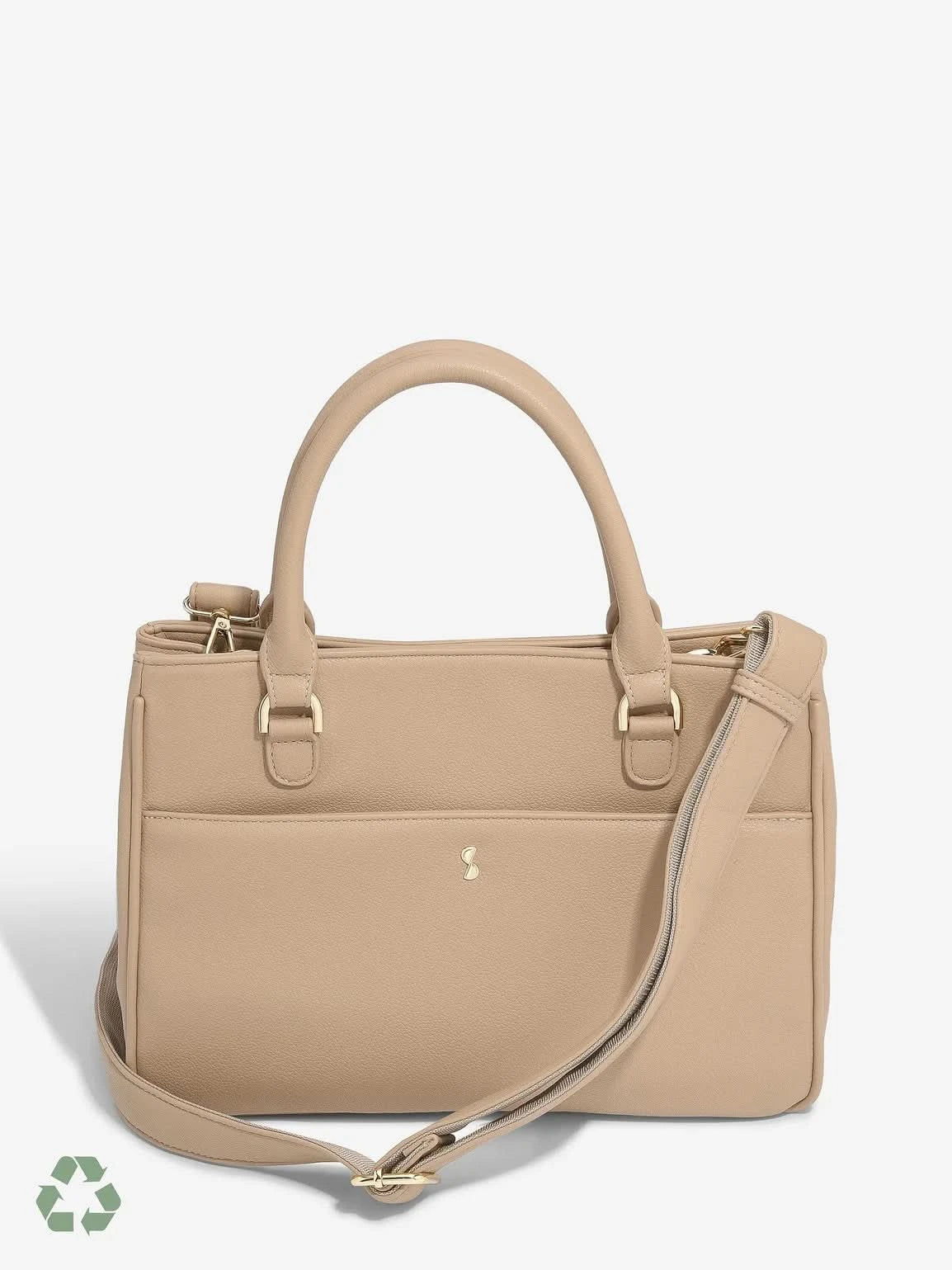 Stackers Kleine Handtas Camel - Mystackers