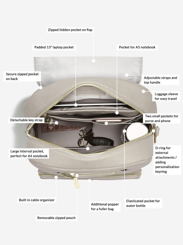 Stackers Rugzak Taupe - Mystackers