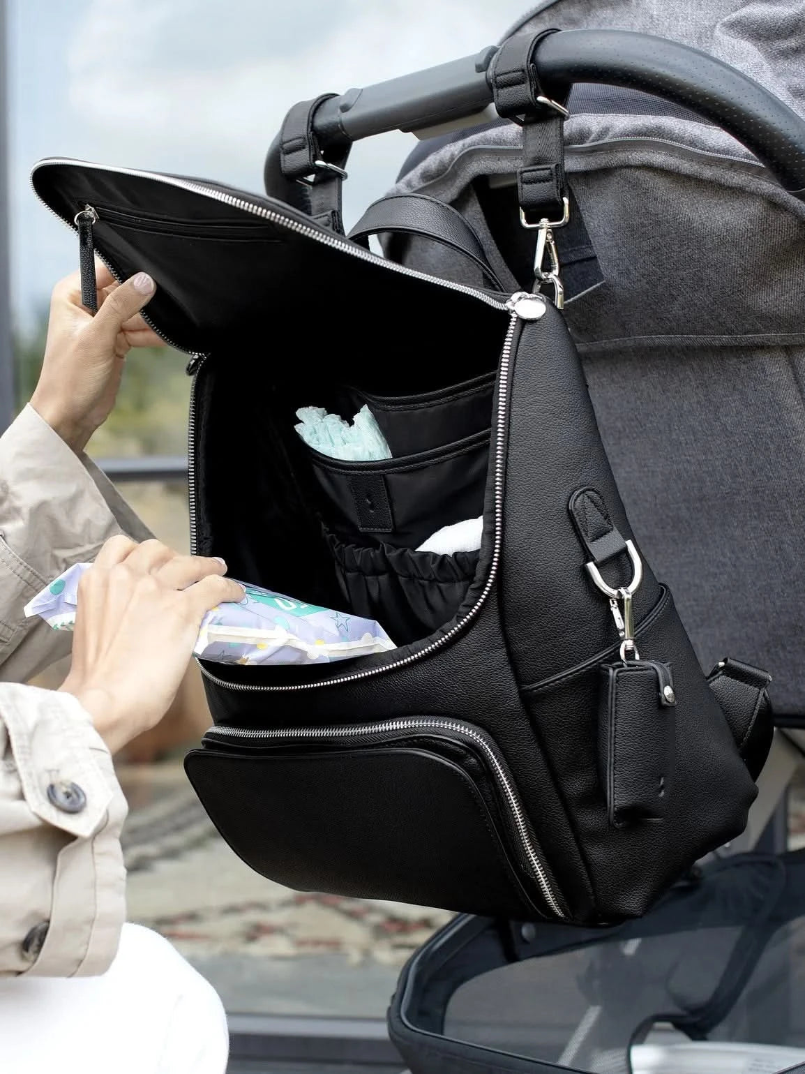 Stackers Luiertas Zwart - Mystackers