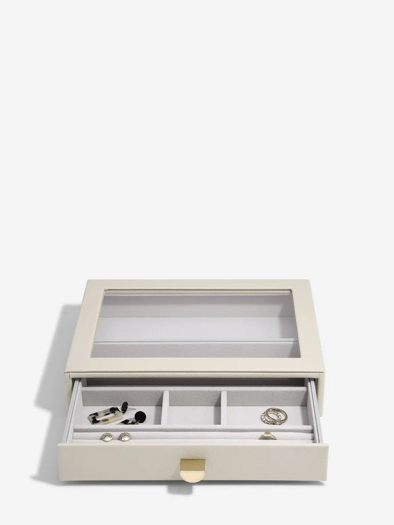 Stackers Klassieke Display Juwelendoos Set van 3 Havermout - Mystackers