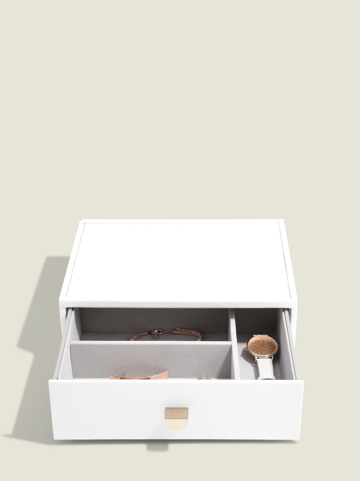 Stackers Klassieke Display Juwelendoos Set van 2 Wit - Mystackers